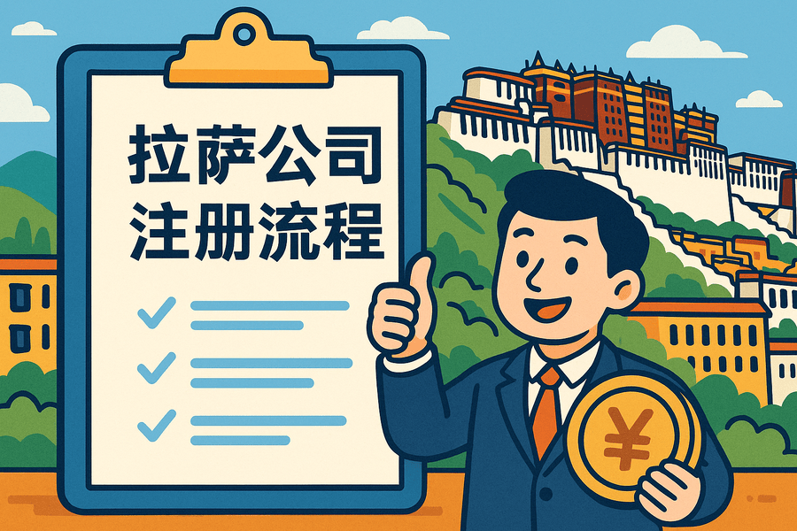 拉萨公司注册流程是怎样的？需要多久？
