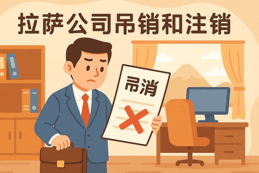 拉萨公司吊销和注销有什么区别？详解两者法律后果及处理方法